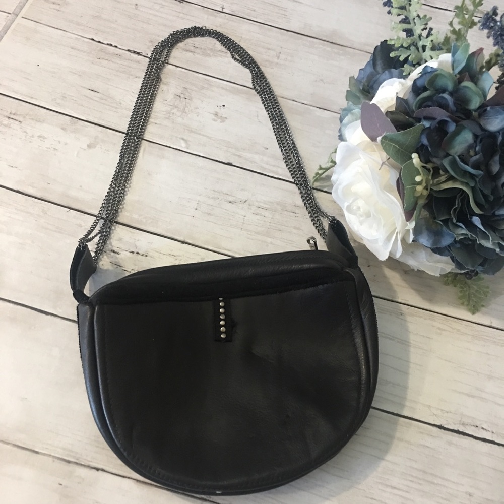 Leather suede Mini Chained Bag ❤️